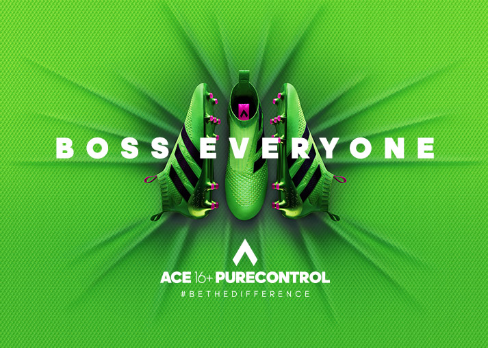 PureControl med adidas laceless Ace 16+ | Unisport
