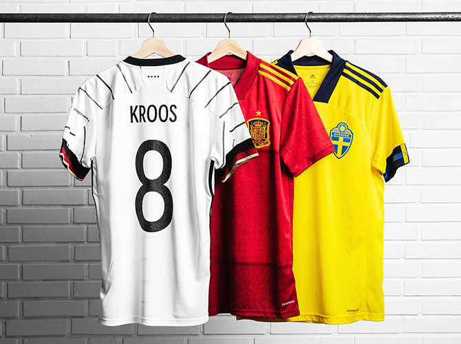 euro 2020 football shirts