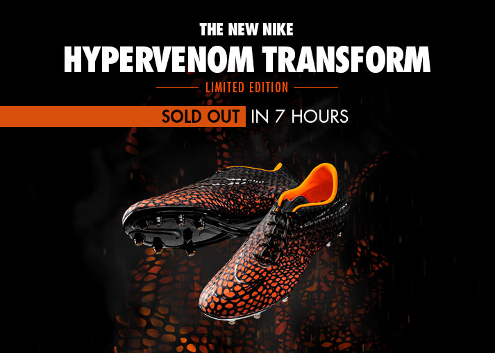 Nike Hypervenom Transform Limited Edition
