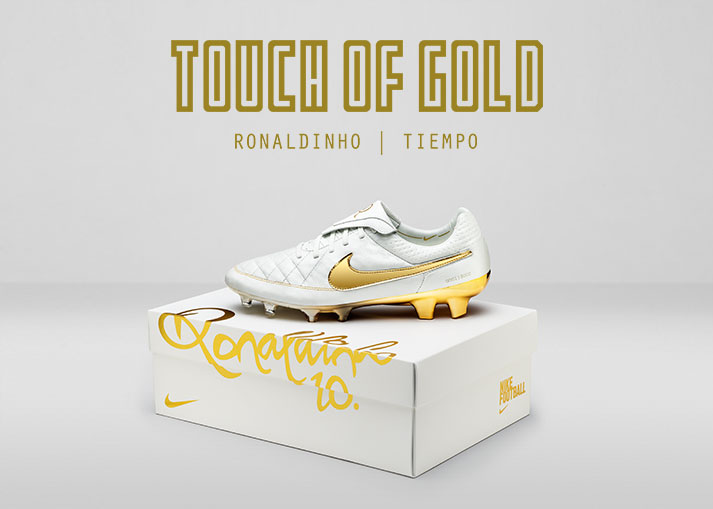 Nike Tiempo Ronaldinho - Touch of Gold