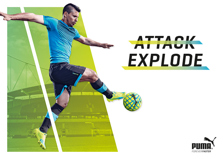 Puma evoSPEED - Safety Yellow/Atomic Blue | Unisport