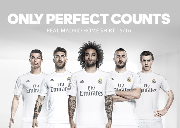 Real Madrid Shirts 15/16