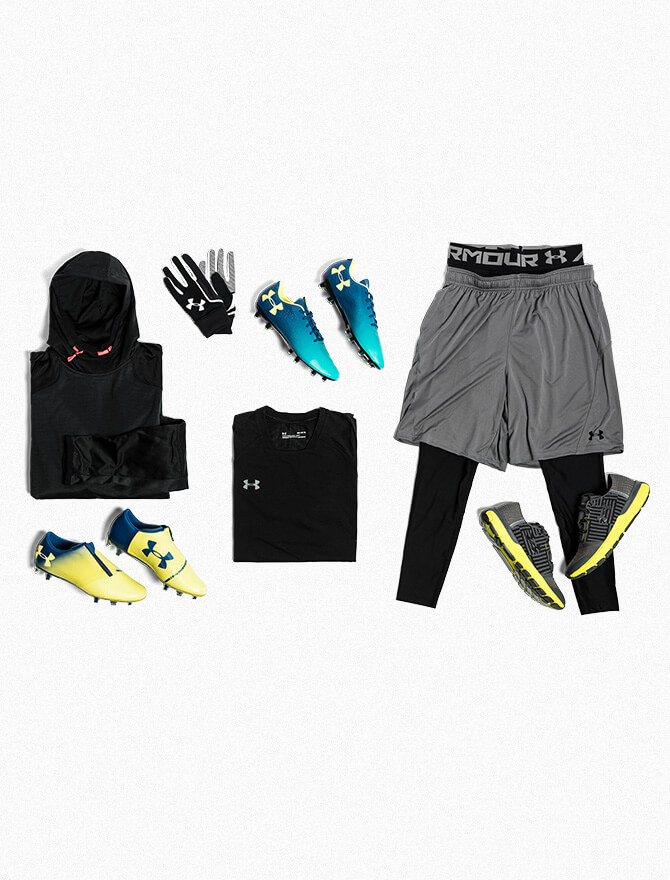 under armour spotlight gold