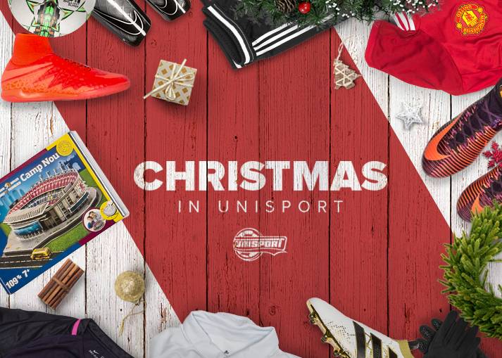 Køb julegaver hos Unisport - kæmpe udvalg af fodboldgaver