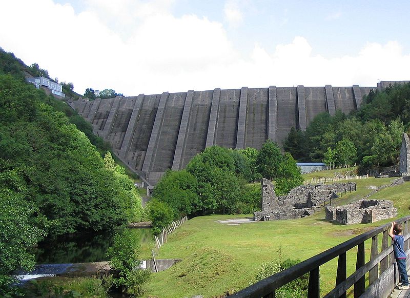 Bryntail Lead Mine Buildings
