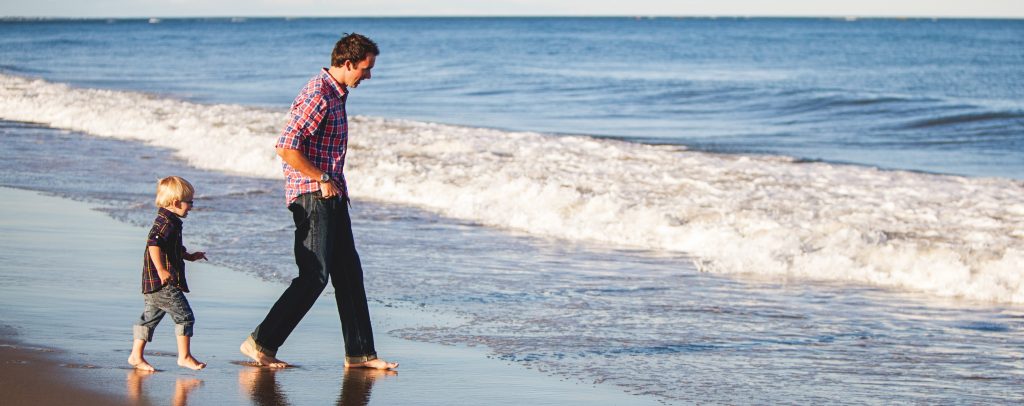 vater-kind-meer