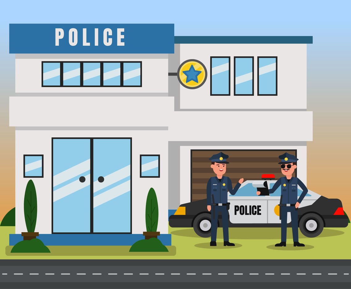 Police Station Cartoon Images Hd Are You Looking For Police Station   1587030900 93040