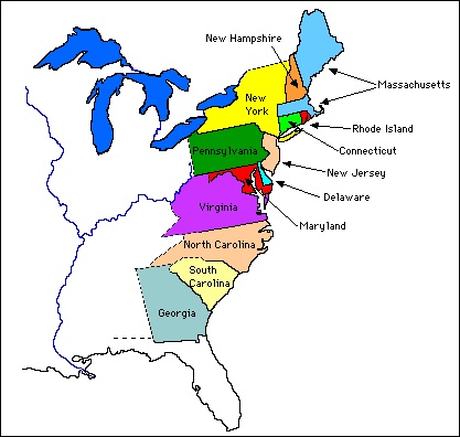 10+ The Thirteen Colonies Regions Images