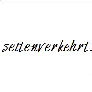 seitenverkehrt
