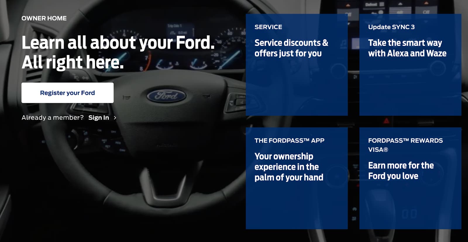 Fords Owner Home