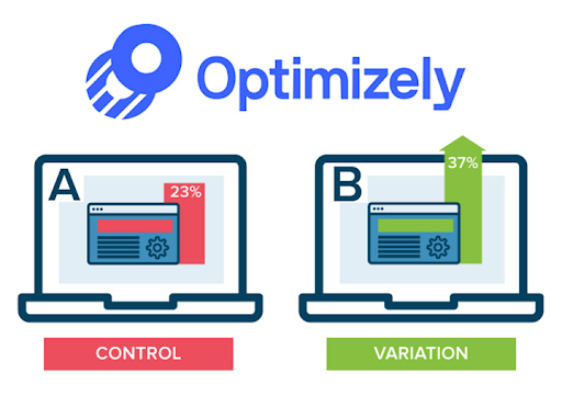 image of an advertisement from optimizely
