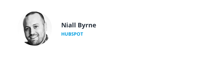 Image of Niall Byrne, Director of Support at HubSpot