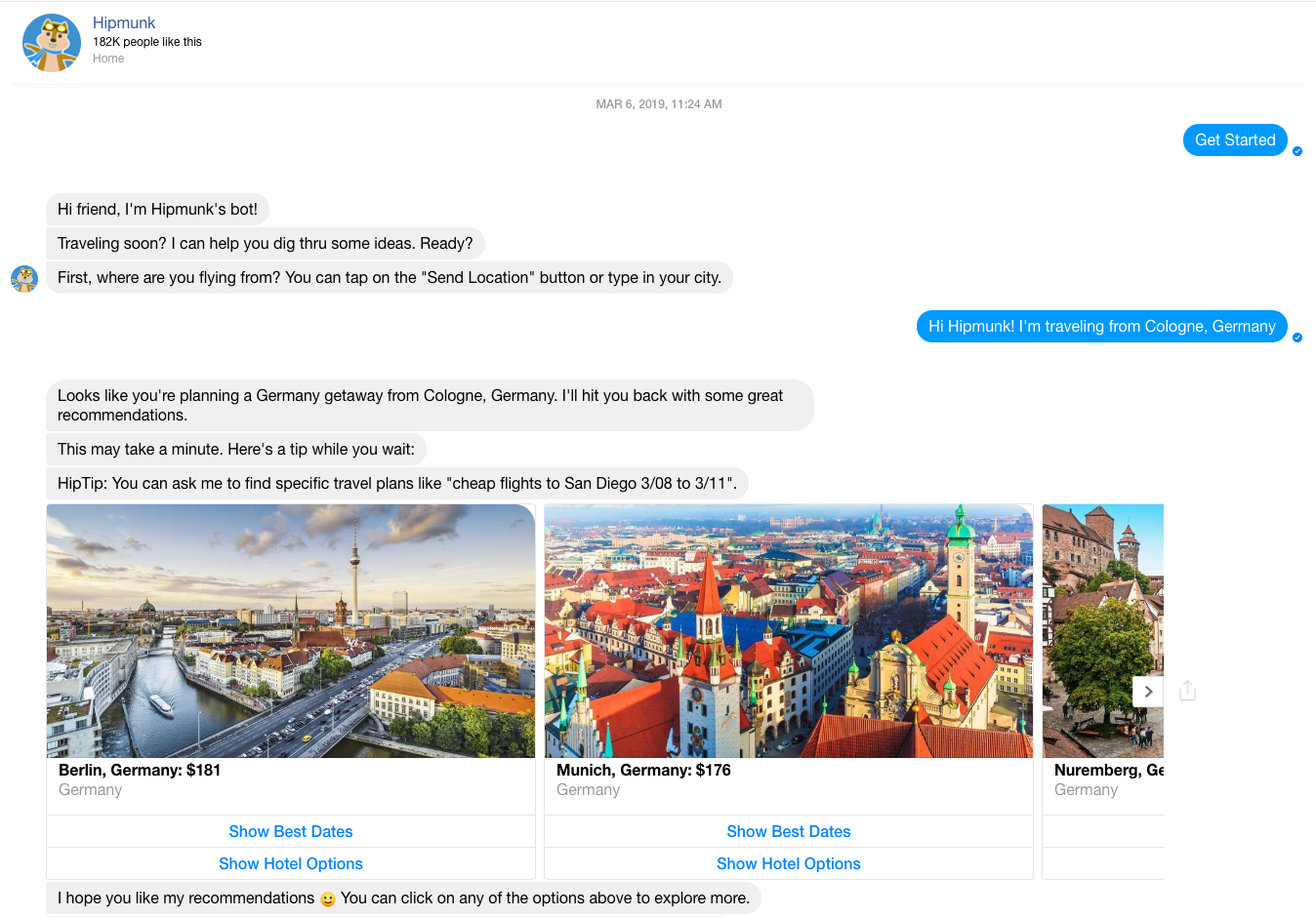 Illustration von Kandidat Nr. 2 auf unserer Liste der besten Chatbots