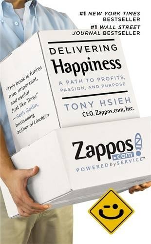 cover of the book delivering happiness