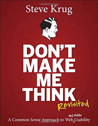 cover of the book don't make me think