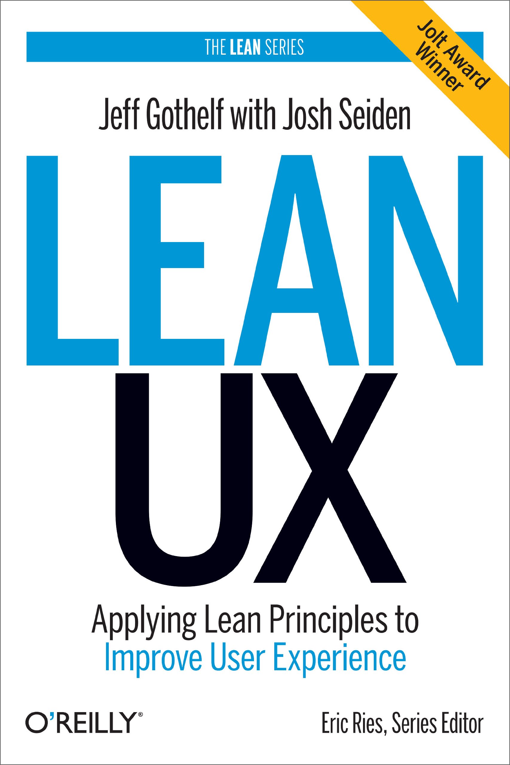 cover of the book lean ux
