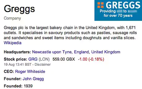 alternative logo for greggs