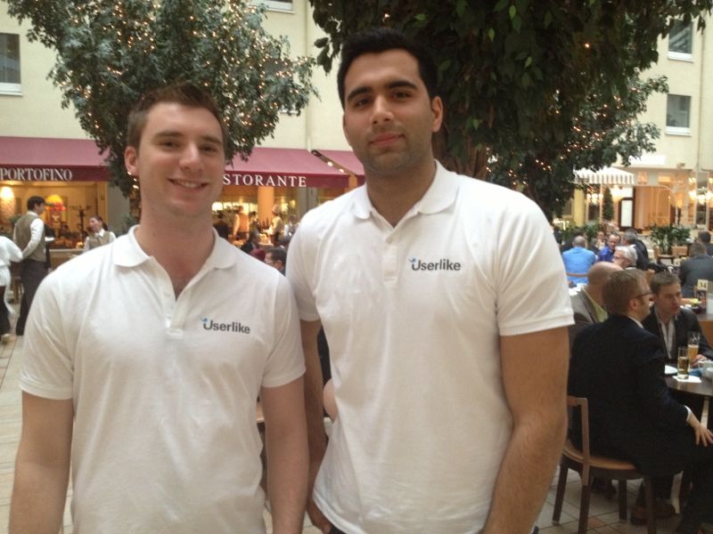 Timoor und Pascal beim CCW 2012.