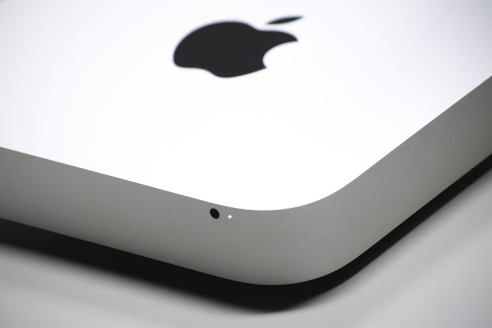 Nahaufnahme von einem Apple-Gerät