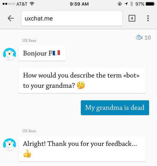 Chatbot-Beispiel zeigt, dass Chatbots wenig Empathie aufbringen können