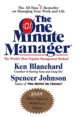book cover of the one minute manager