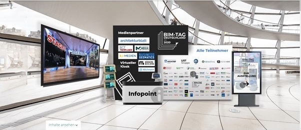 Bild des Infopoints der Messe BMI-Tage Deutschland