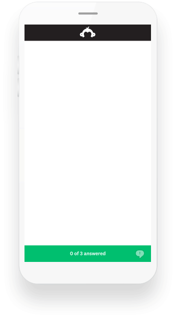 Ein GIF des Umfragetools SurveyMonkey.
