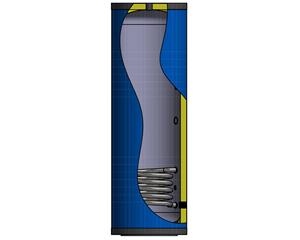 INTERACUMULADOR EN INOX, INTERCAMB. FIJO PARA ACS