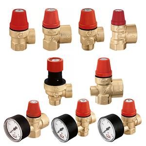 Válvulas de seguridad CALEFFI
