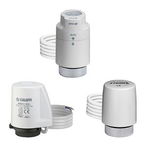 Cabezales electrotérmicos CALEFFI