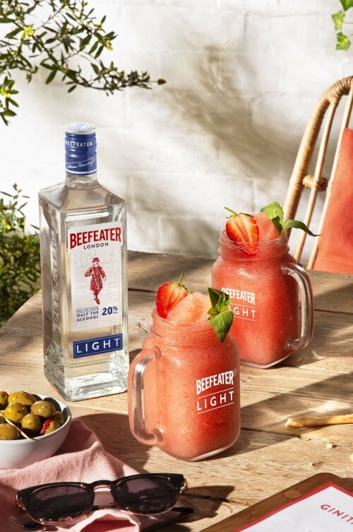 Frozen Beefeater Strawberry Light Beefeater Gin
