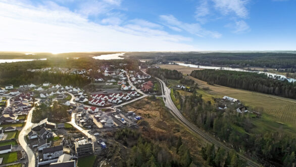 Dronebilde Augerød