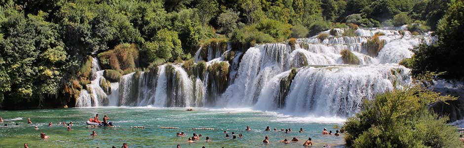 Riviera Krka (river) Croatia
