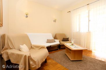 Living room Lumbarda, Living room u smještaju tipa apartment, dopusteni kucni ljubimci i WIFI.