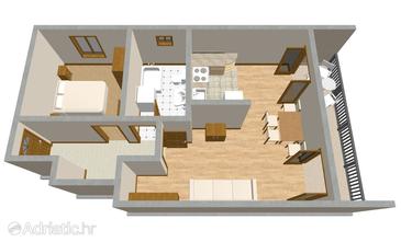Apartment A-102-a - Apartments Stari Grad (Hvar) - 102