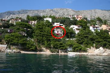 Property - Apartments 1049 Property Stanići (Omiš) - Accommodation 1049 - Apartments near sea with pebble beach.