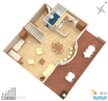 Apartment A-1098-a - Apartments Slatine (Čiovo) - 1098