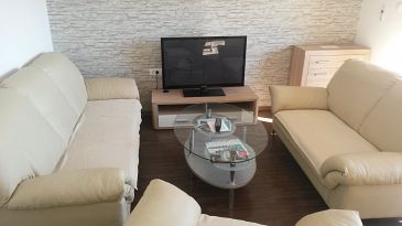 Living room Crikvenica, Living room u smještaju tipa apartment, dostupna klima i WIFI.