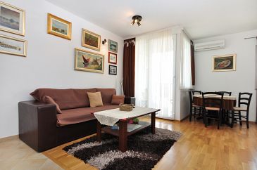 Living room Supetar, Living room u smještaju tipa apartment, WIFI.