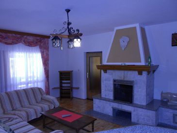 Living room 1 Orihi, Living room 1 u smještaju tipa house, dostupna klima i WIFI.