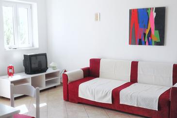 Obývací pokoj Rabac, Obývací pokoj u smještaju tipa apartment, dostupna klima i WIFI.