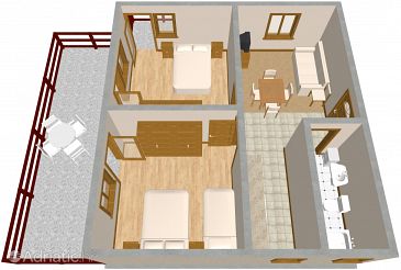 Apartment A-2036-a - Apartments Marina (Trogir) - 2036