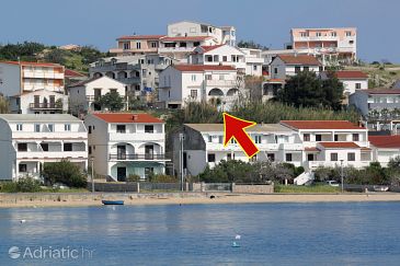 Property - Apartments 208 Property Metajna (Pag) - Accommodation 208 - Apartments with sandy beach.