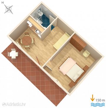 Apartment A-2087-a - Apartments Podstrana (Split) - 2087