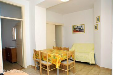 Dining room Novalja, Dining room u smještaju tipa apartment, dostupna klima i WIFI.