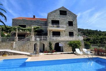 Property - Apartments 2177 Property Orašac (Dubrovnik) - Accommodation 2177 - Apartments with pebble beach.
