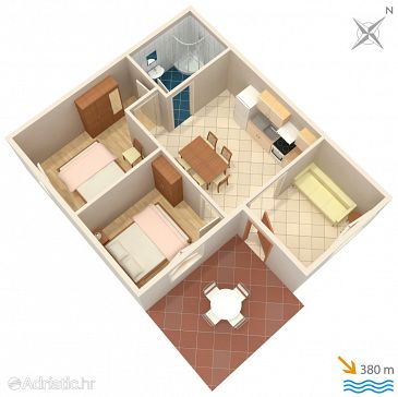 Apartment A-220-c - Apartments Pag (Pag) - 220
