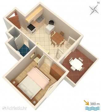 Apartment A-220-e - Apartments Pag (Pag) - 220