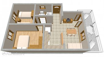 Apartment A-223-a - Apartments Potočnica (Pag) - 223