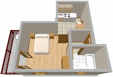 Studio flat AS-2307-a - Apartments Ičići (Opatija) - 2307